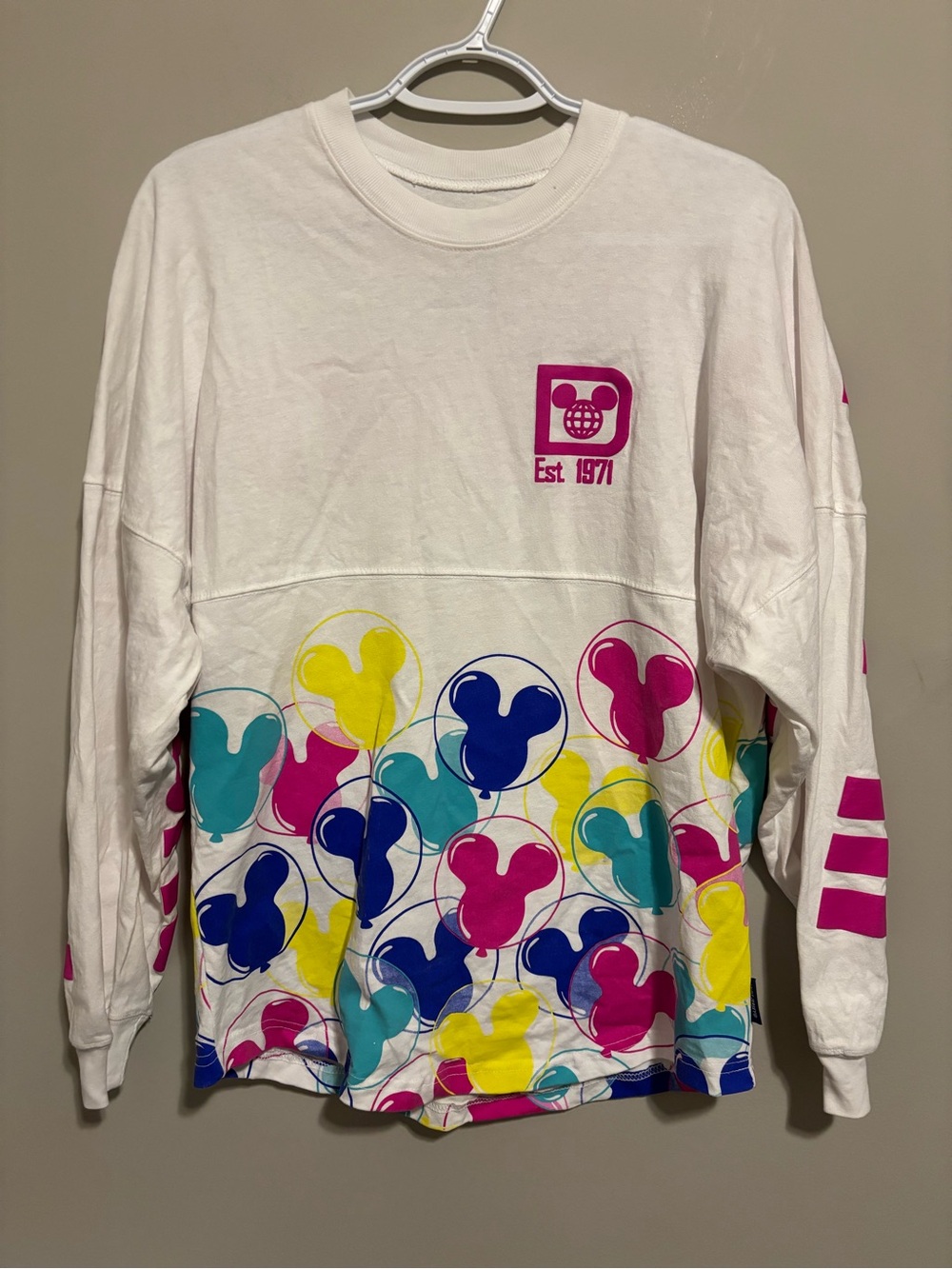 Disney Parks Walt Disney World Mickey Balloons Spirit Jersey Size XS - Picture 4 of 7